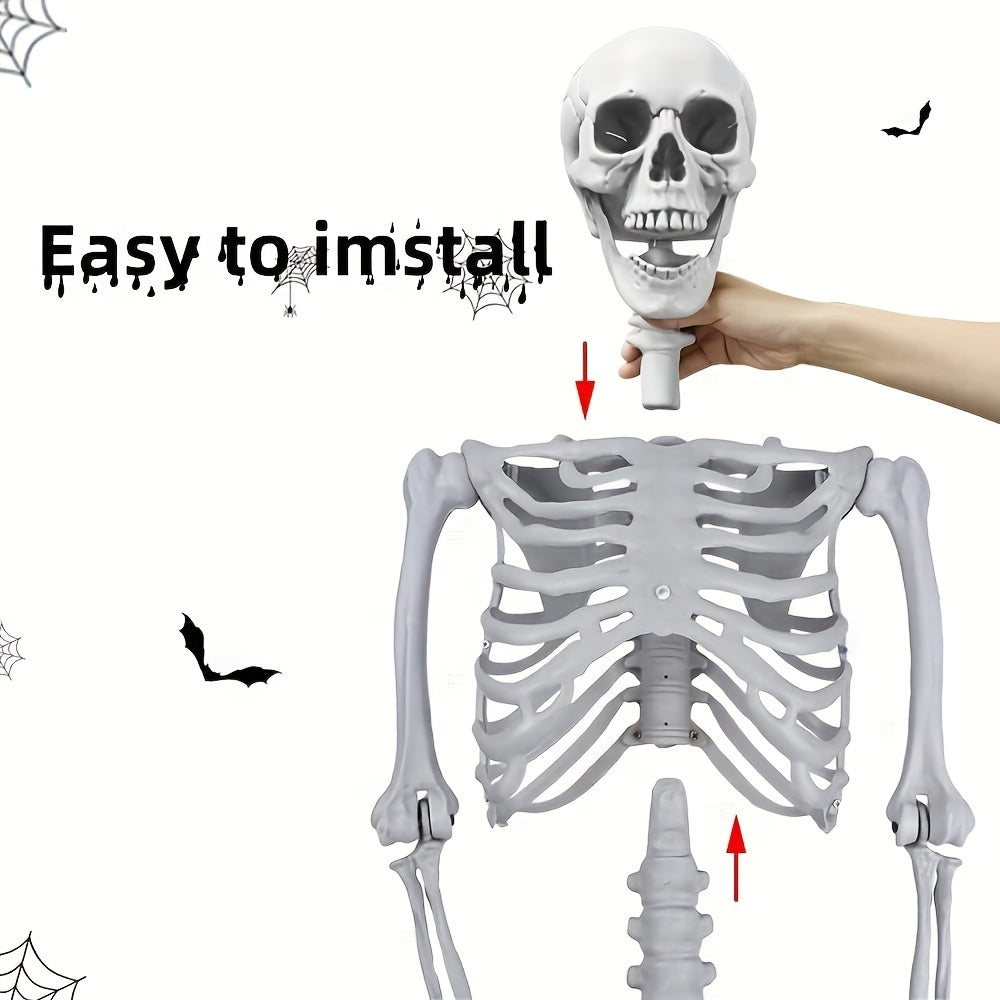 Giant Life Size Skeleton  12 Ft Halloween Decoration with Posable Joints - Product detail 5
