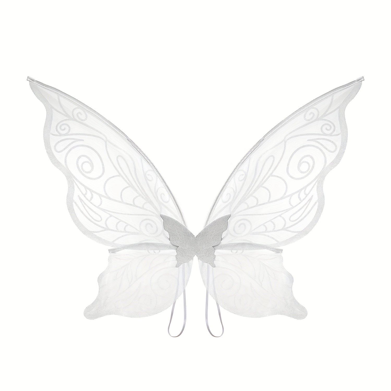 Fairy Wings Costume Accessory  Glitter Pink Butterfly Design - Product detail 5