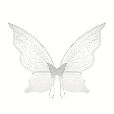 Fairy Wings Costume Accessory  Glitter Pink Butterfly Design - Product detail 5