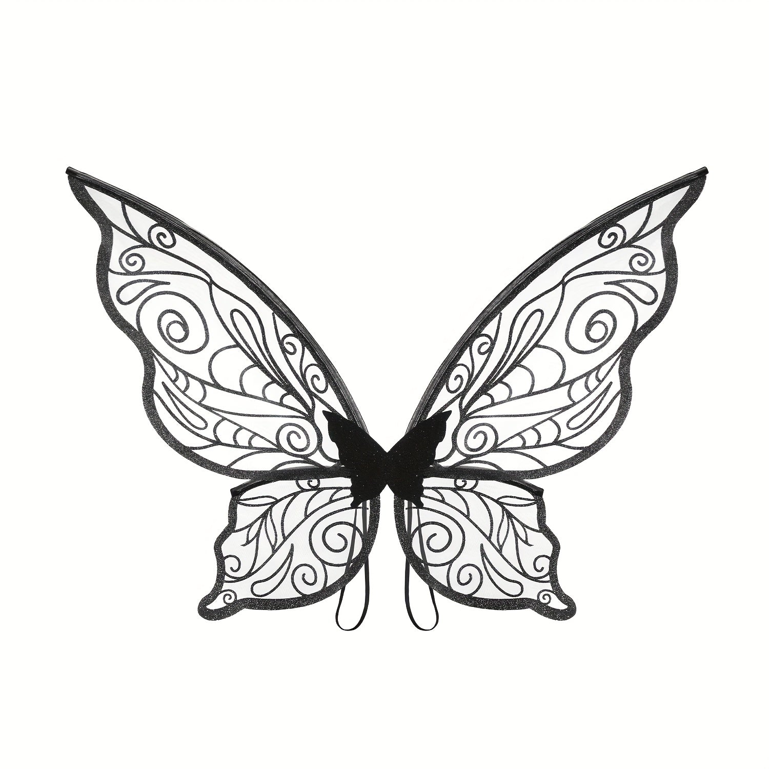 Fairy Wings Costume Accessory  Glitter Pink Butterfly Design - Product detail 9