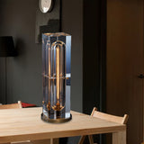 Crystal Table Lamp  Modern Glass and Brass Design - Product detail 8