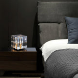 Crystal Table Lamp  Modern Glass and Brass Design - Product detail 23