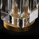 Crystal Table Lamp  Modern Glass and Brass Design - Product detail 18