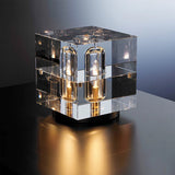 Crystal Table Lamp  Modern Glass and Brass Design - Product detail 19