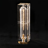 Crystal Table Lamp  Modern Glass and Brass Design - Product detail 27
