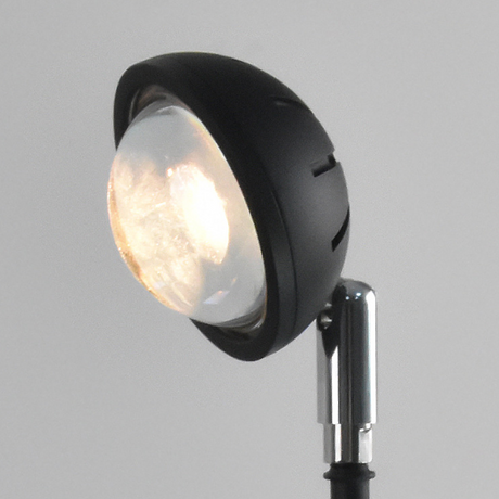 Modern LED Floor Lamp  Adjustable Height Black Metal Design - Product detail 5