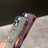 Glitter iPhone Case  Magnetic Sparkle Phone Cover - Product example