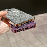 Glitter iPhone Case  Magnetic Sparkle Phone Cover - Product detail 4