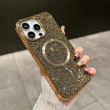 Glitter iPhone Case  Magnetic Sparkle Phone Cover - Product detail 7