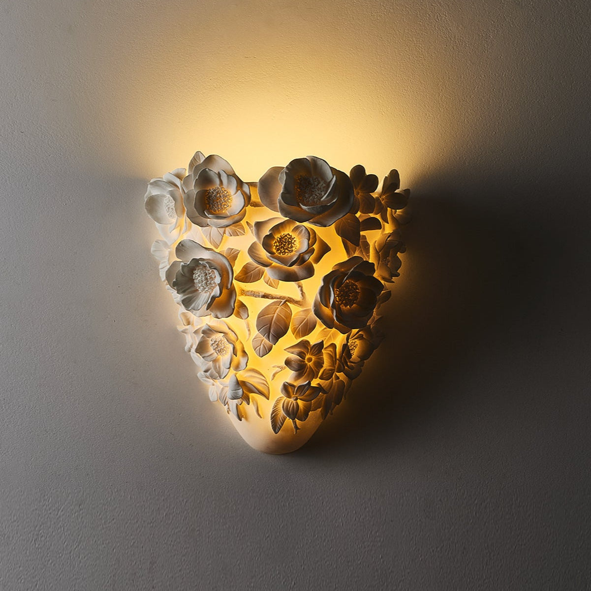 Floral Wall Light  Ceramic Blossom Design - Product detail 4