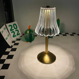 Modern Table Lamp  Crystal Glass Shade With Gold Base - Product detail 23