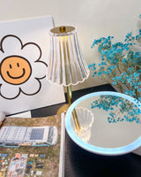 Modern Table Lamp  Crystal Glass Shade With Gold Base - Product detail 7