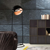 Modern Globe Table Lamp  Copper Metal Ring Design - Product detail 10