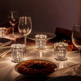 Crystal LED Table Lamp  Wireless Rechargeable Warm Light - Product detail 4