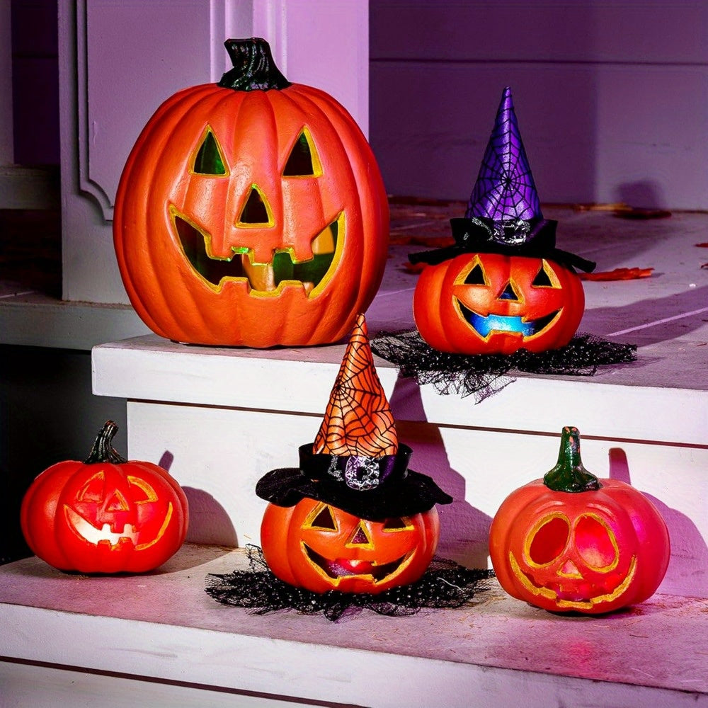 Halloween Light Up Pumpkins  LED Jack OLantern Collection - Product example
