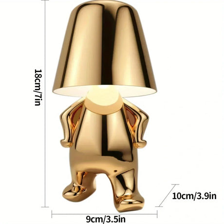 Modern Table Lamp  Golden Sculpted Art Design - Product detail 6