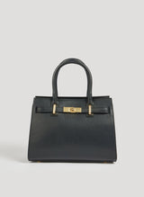 Classic Leather Tote Bag  Gold Hardware Premium Calfskin - Product showcase