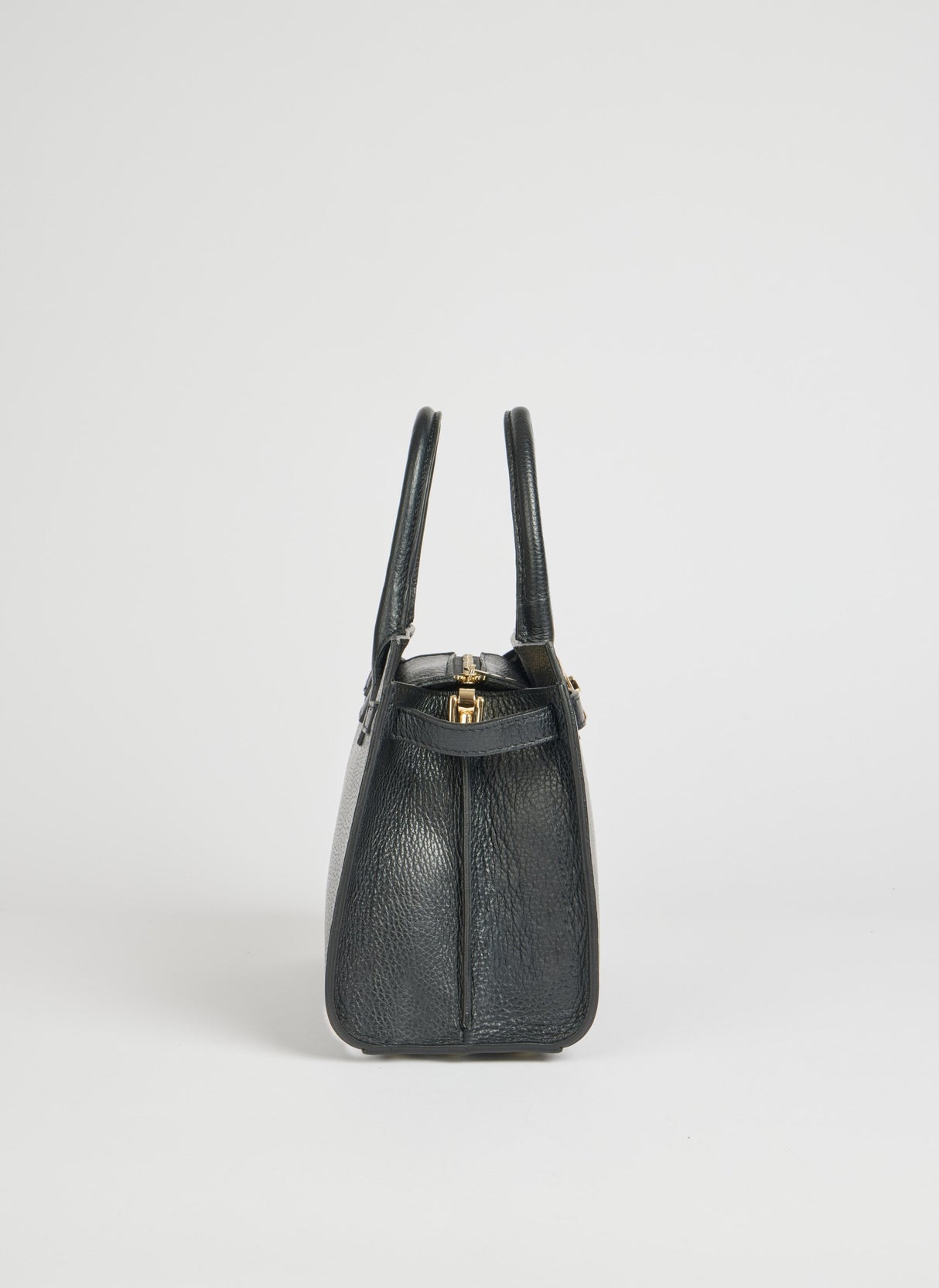Classic Leather Tote Bag  Gold Hardware Premium Calfskin - Product example