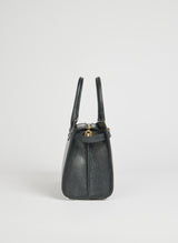 Classic Leather Tote Bag  Gold Hardware Premium Calfskin - Product example