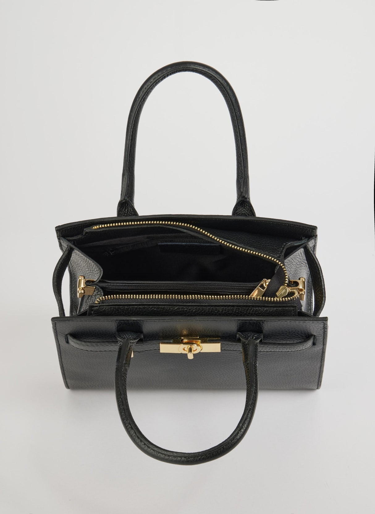 Classic Leather Tote Bag  Gold Hardware Premium Calfskin - Product detail 7