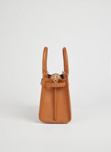 Leather Tote Bag  Genuine Togo Leather Gold Hardware - Product detail 4
