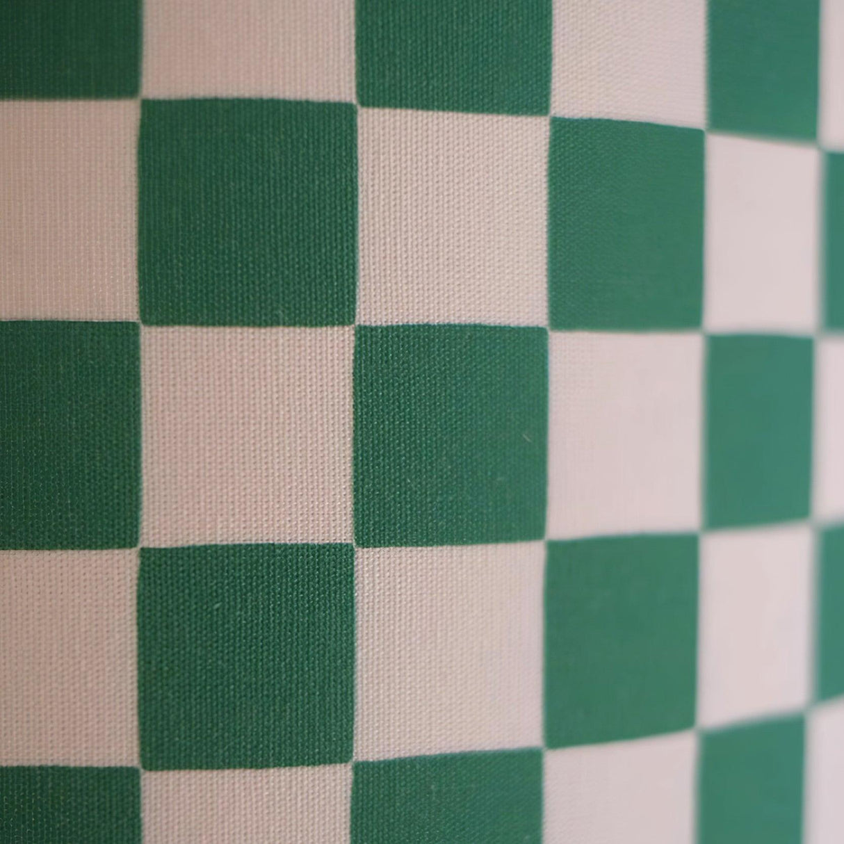 Retro Table Lamp  Green Checkerboard Pattern - Product detail 15