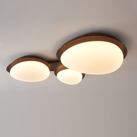 Modern LED Ceiling Light  Natural Wood Frame Design - Product detail 30