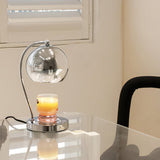 Modern Table Lamp  Glass Dome with Candle Platform - Product detail 10