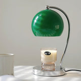 Modern Table Lamp  Glass Dome with Candle Platform - Product example