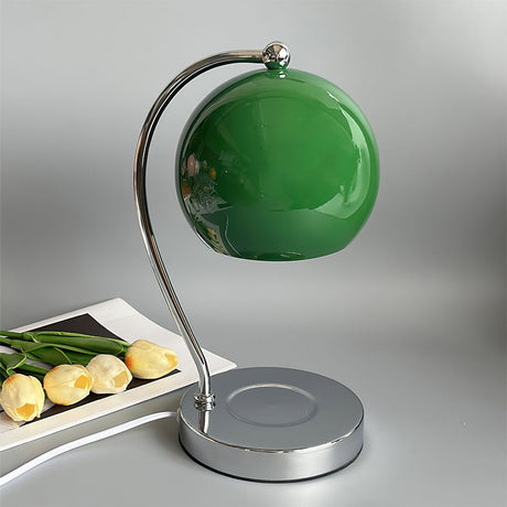 Modern Table Lamp  Glass Dome with Candle Platform - Product detail 26