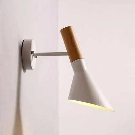 Modern LED Table Lamp  Wood Accent Adjustable Design - Product detail 12
