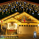 Outdoor Curtain Lights  LED Icicle Waterfall Display - Product detail 4