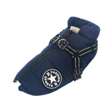 Winter Dog Coat  Built-In Safety Harness and Reflective Details - Product detail 10