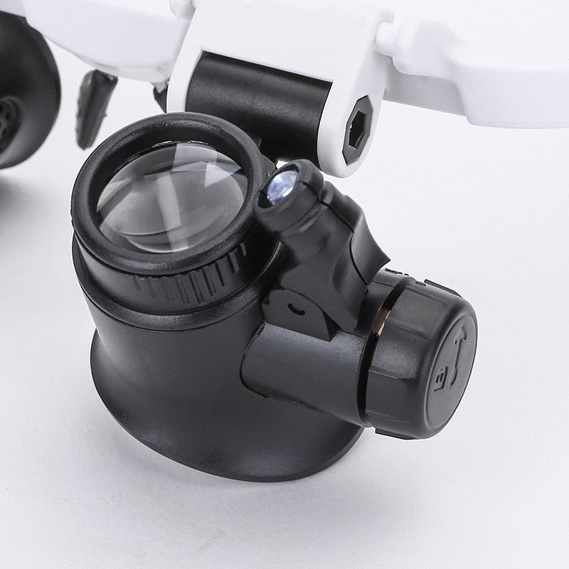 Professional Magnifying Glasses  LED Illuminated 3-Level Magnification - Product detail 4