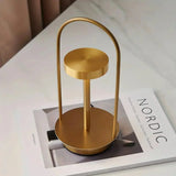 Modern Table Lamp  Brushed Gold Arch Design - Product detail 4