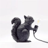 Woodland Table Lamp  Gold Squirrel Design - Product detail 9