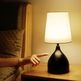 Nordic LED Table Lamp  Solid Wood Base Design - Product example