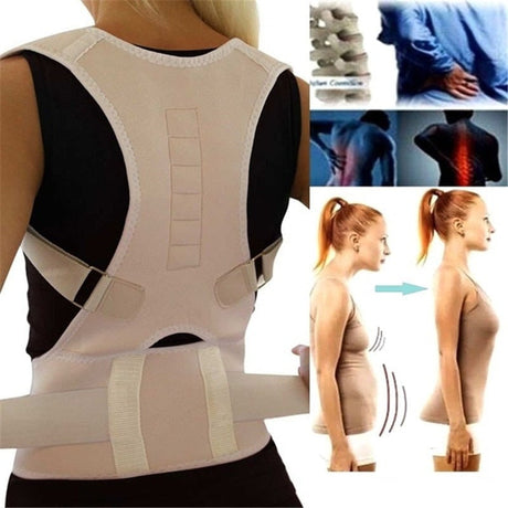 Posture Support Back Brace  Magnetic Therapy Corrector - Product detail 6