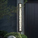 Modern Outdoor Wall Light  Geometric LED Pattern Design - Product detail 5