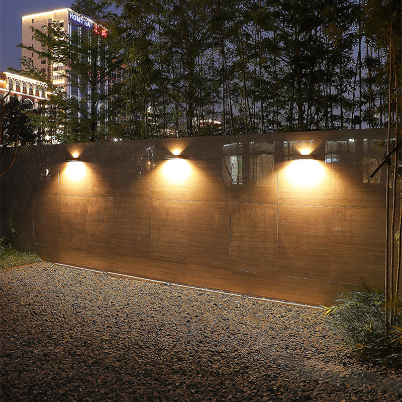Modern Solar Wall Light  Up-Down Outdoor LED Sconce - Product detail 11