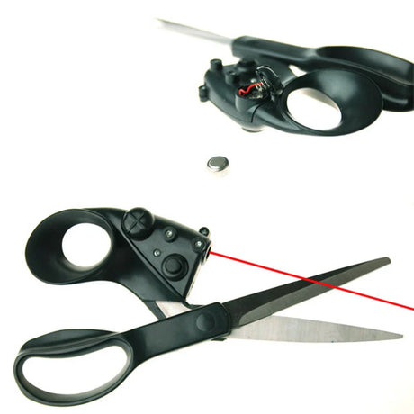 Precision Laser Scissors  Professional Steel Craft Cutting Tool - Product showcase