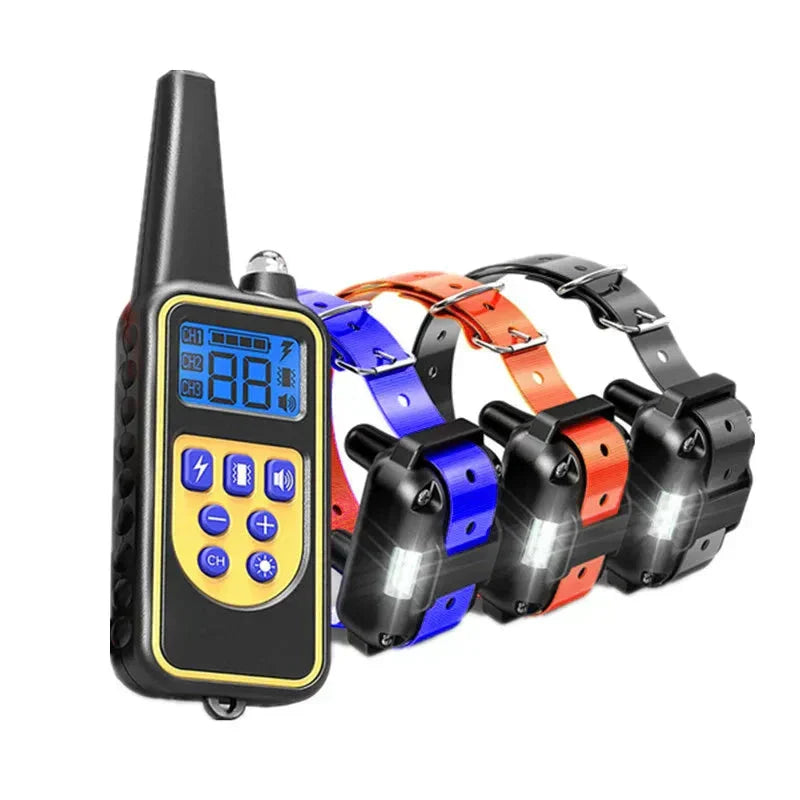 Remote Dog Training Collar  Waterproof Dual Collar System - Detailed view