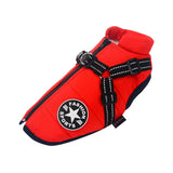 Winter Dog Coat  Built-In Safety Harness and Reflective Details - Product detail 8