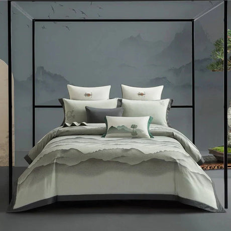 Egyptian Cotton Bedding Set  Mountain Valley Design - Product detail 6