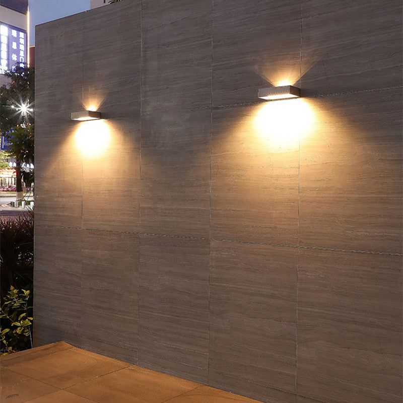 Modern Solar Wall Light  Up-Down Outdoor LED Sconce - Product detail 10