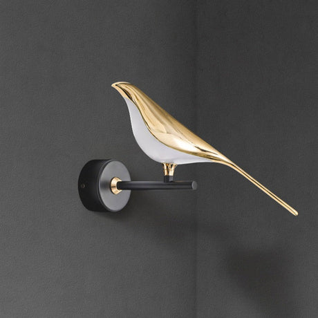 Bird Wall Lamp  Gold Accent Modern LED Light - Product detail 10