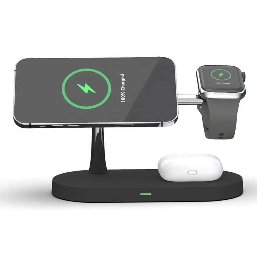 Smart Wireless Charging Station  3-in-1 Device Dock - Product detail 4