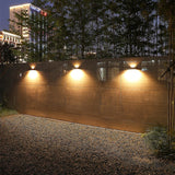Modern Solar Wall Light  Up-Down Outdoor LED Sconce - Detailed view