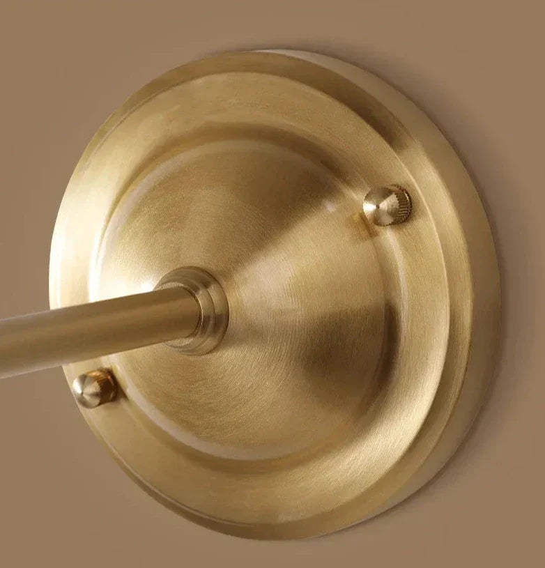 Modern Wall Sconce  Brushed Brass Bamboo Design - Product detail 16