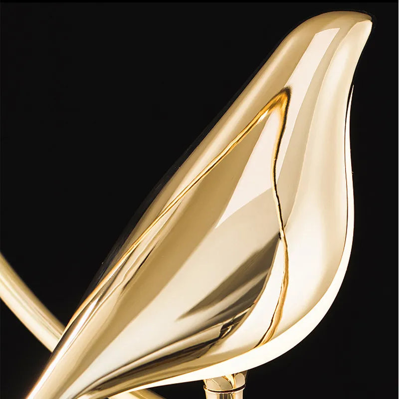 Bird Wall Lamp  Gold Accent Modern LED Light - Product detail 4